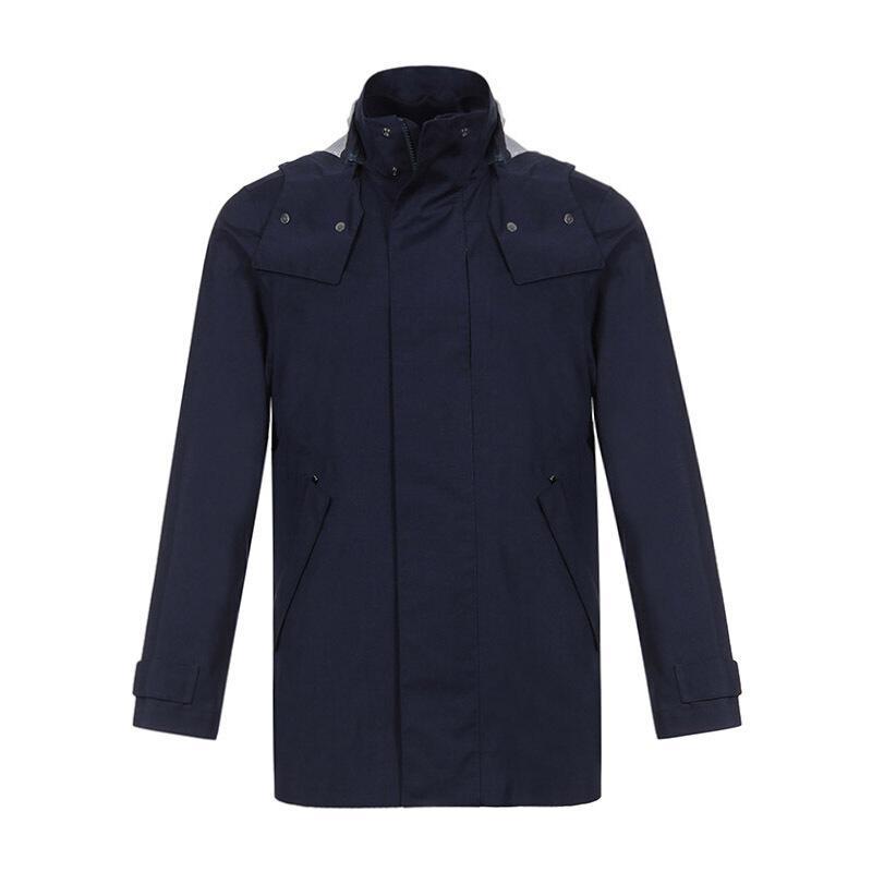 Z Zegna 杰尼亚 男款羊毛棉服上衣外套 VT048 ZZT120 B09-藏蓝色 L