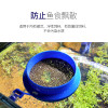 鱼粮投喂圈小型鱼儿喂食圈鱼儿鱼食投食圈水族箱漂浮喂食圈_1 默认尺寸 升级加厚款圆形喂食圈