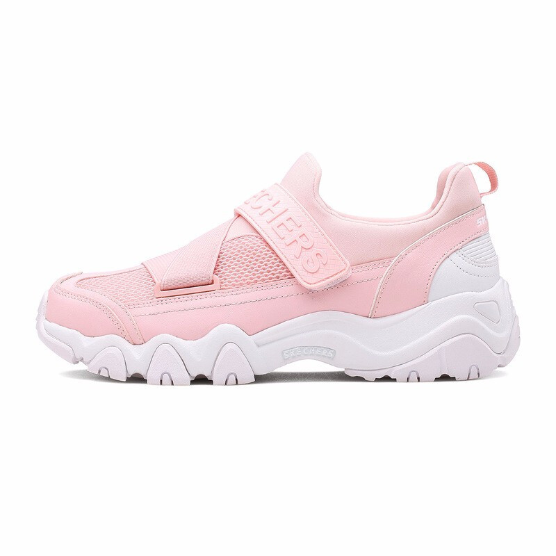 斯凯奇（SKECHERS）女鞋轻便厚底增高熊猫鞋休闲鞋88888016 88888016-LTPK（女） 8.5（38.5码）