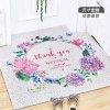北欧塑料丝圈地垫入户垫家用玄关卧室地毯可裁剪蹭脚垫子 60*120cm 花实悠居可裁丝圈地垫