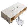 北欧风棉麻防水小清新茶几垫粉色桌布客厅长方形布艺简约电视柜布_1 防水70*180cm【双口袋收纳】 粉暖六边形茶几布