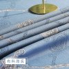 欧式桌布布艺客厅长方形棉麻茶几垫餐桌布现代简约家用深蓝色台布_1 110*170cm 黄底革花桌布