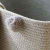 简约脏衣服收纳筐家用卧室脏衣篓浴室洗澡洗浴沐浴篮衣物收纳桶_2 白色毛球收纳桶40*40cm