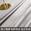 日式桌布布艺灰色棉麻亚麻餐桌布纯色现代简约素色茶几台布长方形 130*180cm 旭风纯蓝桌布