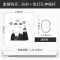 现代简约浴帘浴室防水布创意隔断帘客厅免打孔套装卫生间加厚防霉 默认尺寸 【套餐含杆优惠10元】180*180cm