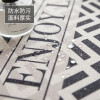 北欧电视机柜桌布防尘罩长方形客厅家用台布现代简约茶几长条盖布 35*210cm【防水】 灰格多肉盆栽电视柜盖布