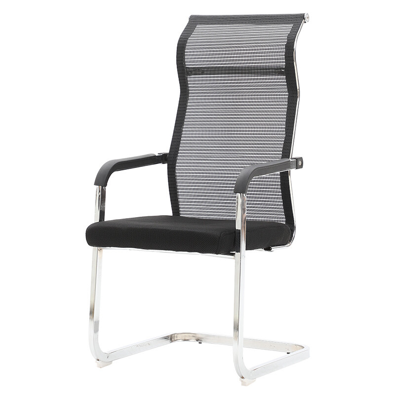卓澳(ZHUOAO)办公电脑椅高背人体工学职员椅家用网椅 黑色
