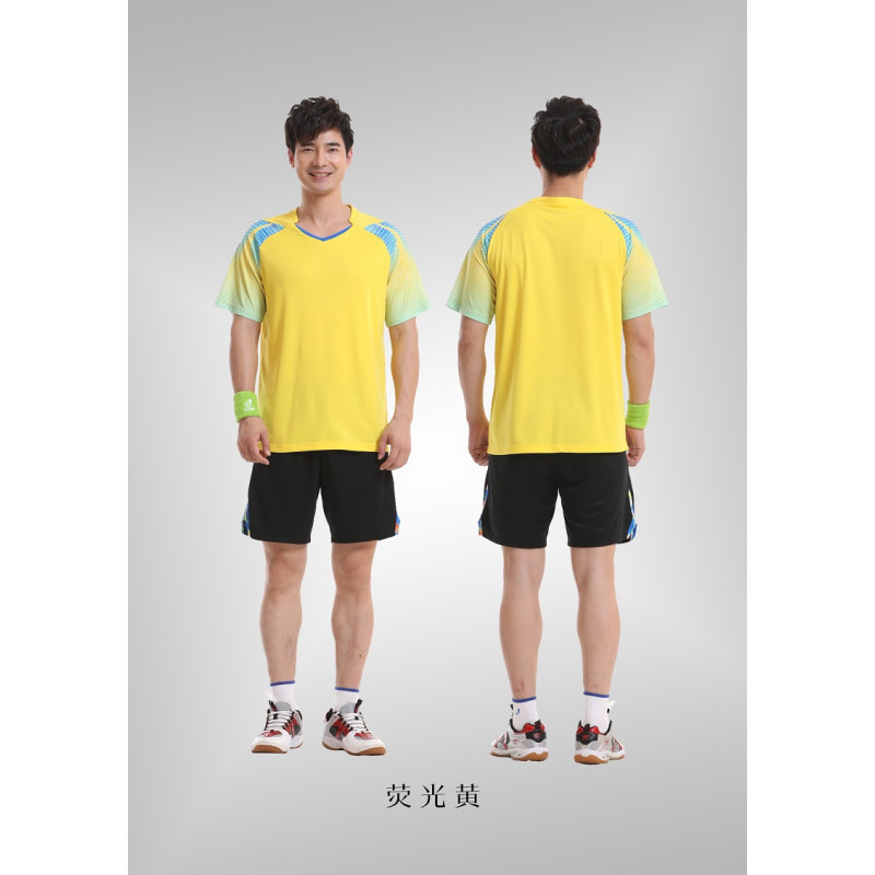 励扬 RESYO 网羽上衣 RY-392231 男装上衣 明亮黄 XXL