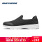 斯凯奇（SKECHERS）男鞋轻便透气健步网面鞋懒人一脚蹬休闲鞋54689 54689-BKGY（男） 10（43.5码）