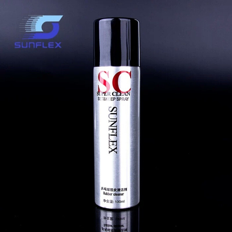 【优先发货】德国阳光乒乓球胶皮清洁剂乒乓球拍泡沫清洗液增粘剂 100ML泡沫型