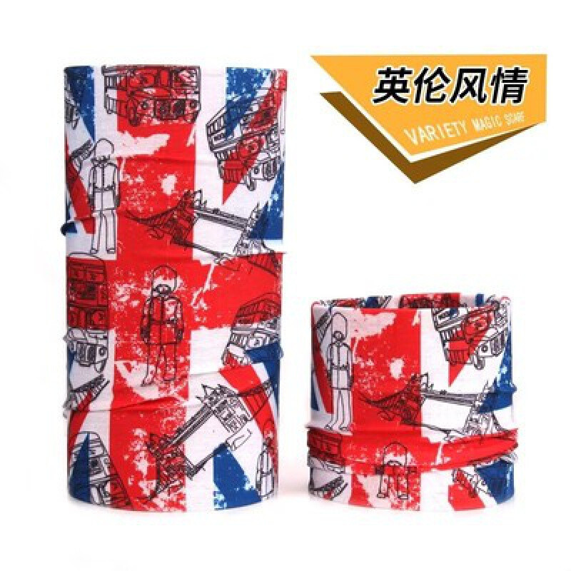 【优先发货】自行车魔术头巾面巾女夏季户外防晒面罩男士脖套全脸骑行装备围脖 头巾20号