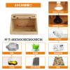 爬虫用品实木饲养箱亚克力陆龟蜥蜴木箱刺猬仓鼠保温加热_3 默认尺寸 40箱套餐二