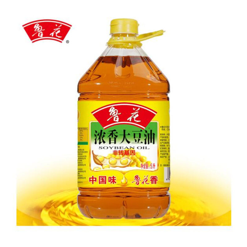 鲁花 浓香大豆油5L（桶）