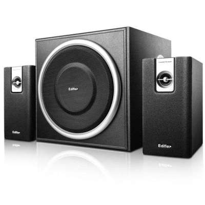 漫步者21木质多媒体音箱独立功放c11