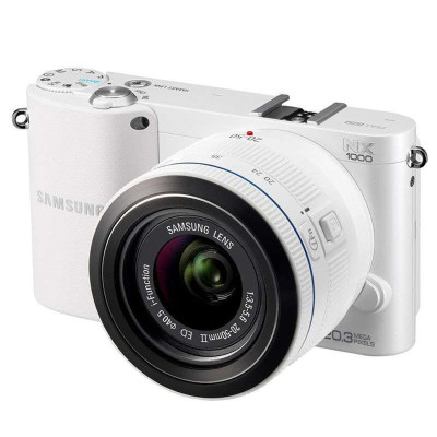 再特价：SAMSUNG 三星 NX1000 单电套机 白色（20-50mm镜头+SEF8A闪光灯+8G卡）