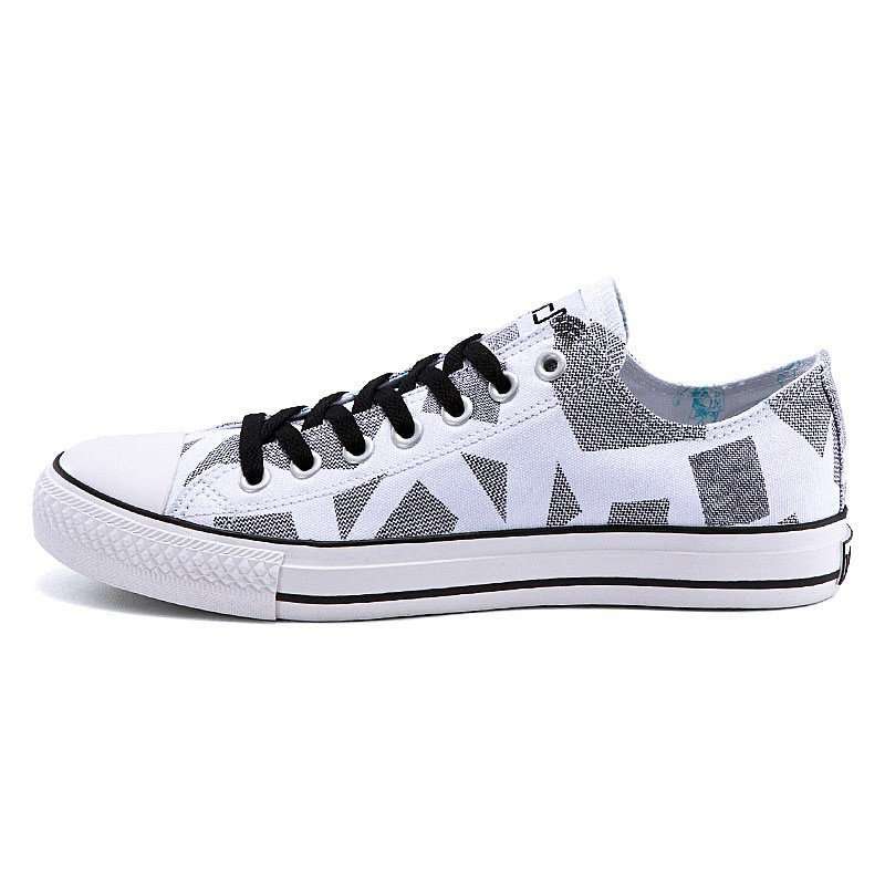 vancl凡客诚品 印象字母低帮男子帆布鞋 白色 40