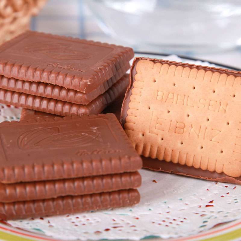 百乐顺莱布尼兹巧克力牛奶饼干 125g