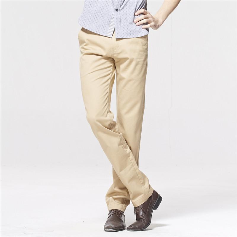 佐丹奴男 超柔软腰头窄脚休闲裤01113674001 86卡其色 29码