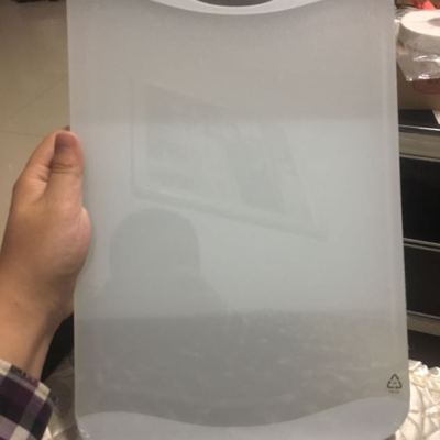 苏宁极物 抑菌透明塑料菜板 白色晒单图