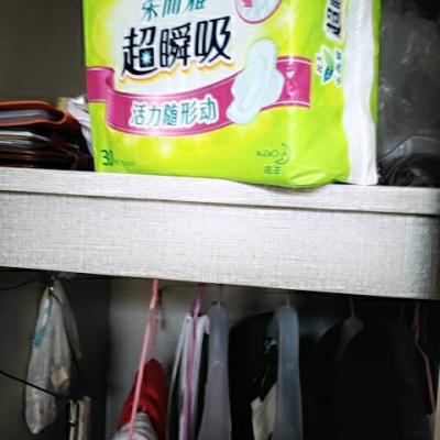 花王乐而雅日用卫生巾 超瞬吸纤巧护翼型22.5cm30片晒单图