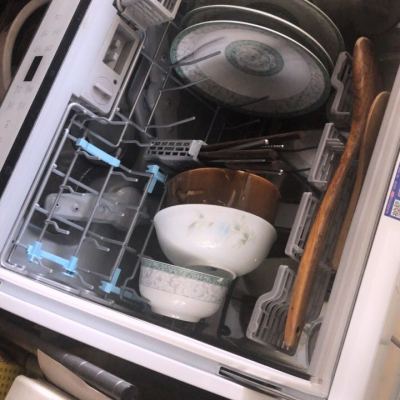 海尔（Haier）独立式洗碗机 全自动洗碗器HTAW50STGW 72℃高温消毒6-7套晒单图