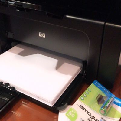 惠普（HP）LaserJet Pro M1136 黑白多功能激光一体机 （打印 复印 扫描） 学生打印作业打印晒单图