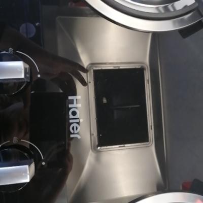 海尔（Haier）燃气灶 台嵌两用式防爆钢化玻璃4.1KW火力燃气灶具JZT-QE535(12T) 燃气灶双灶 天然气晒单图