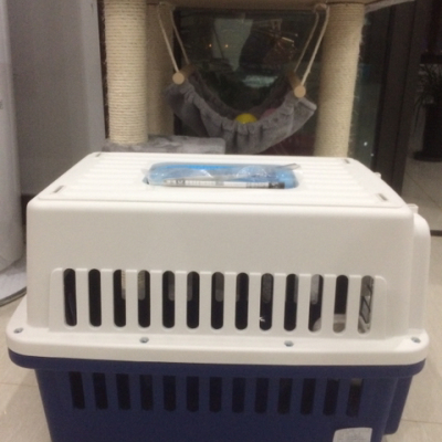 爱丽思IRIS 猫咪 航空箱狗 狗笼外出笼 爱丽丝宠物托运箱 ATC-530 蓝色 M晒单图