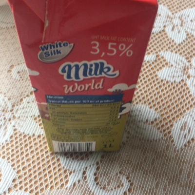 怀丝(white silk)全脂纯牛奶（常温奶） 1L*12盒 波兰原装进口 苏宁直采纯牛奶晒单图