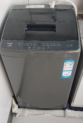 海尔(Haier)9KG全自动波轮洗衣机直驱变频一级能效租房宿舍家用大容量智能预约桶自洁除螨洗晒单图