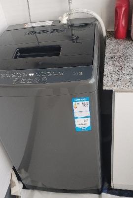 海尔(Haier)9KG全自动波轮洗衣机直驱变频一级能效租房宿舍家用大容量智能预约桶自洁除螨洗晒单图