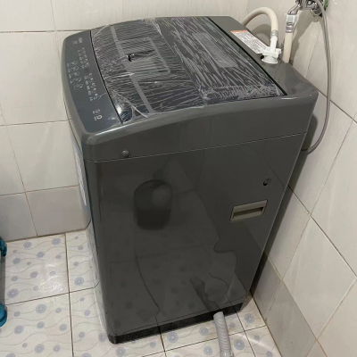 海尔(Haier)9KG全自动波轮洗衣机直驱变频一级能效租房宿舍家用大容量智能预约桶自洁除螨洗晒单图