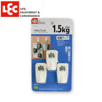 LEC 胶粘挂钩-1.5kg 3件套H-001
