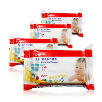贝亲-婴儿手口湿巾25片装4连包