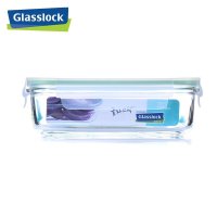 三光云彩Glasslock钢化玻璃保鲜盒长方形MCRB-100(RP533) 1000ML