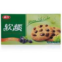 广合 软趣 燕麦水果软式甜饼（蔓越莓味）165g/盒