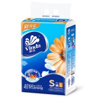 维达（Vinda） 抽纸 超韧三层150抽*3包纸巾 小规格(短幅)