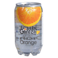 运得牌橙味含气饮料350ml