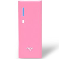 aigo K112 移动电源(粉) 10000毫安
