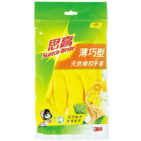 思高薄巧型天然橡胶手套 中