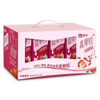 蒙牛(MENGNIU) 真果粒牛奶饮品（草莓）250g*12 礼盒装 （青春有你训练生助力版）
