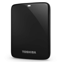 东芝移动硬盘恺乐V7 Connect分享系列 （USB3.0）500G(经典黑）