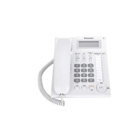 松下(Panasonic) KX-TS880CN 来电显示有绳办公话机 (白色)