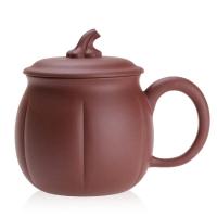 【子冶】南瓜杯 底槽青 紫砂杯 茶杯 宜兴紫砂壶 全手工茶具 正品