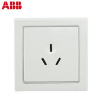 ABB开关插座面板ABB开关ABB插座德宁 一位/三孔16A空调AN206