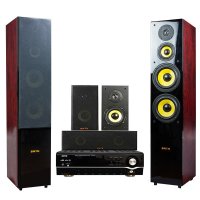 奔腾 (BNTN) AV9000功放+加州2号 套装5.1影院 木箱影院 USB 家用音响