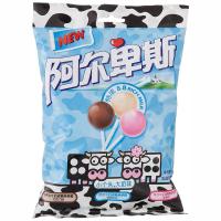 阿尔卑斯 精选特浓牛奶硬糖棒棒糖20支袋装 120g 牛奶味