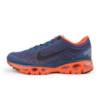 耐克正品 2013新款AIR MAX TAILWIND+ 5全掌气垫网面男子跑步鞋 555416-408 CDF 蓝色 40.5码