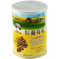 即品 大粒无籽葡萄干 425g/罐