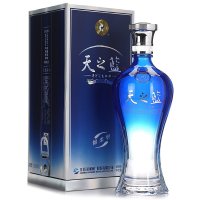 洋河 天之蓝42度 绵柔口感 （新老包装随机发货）375ML
